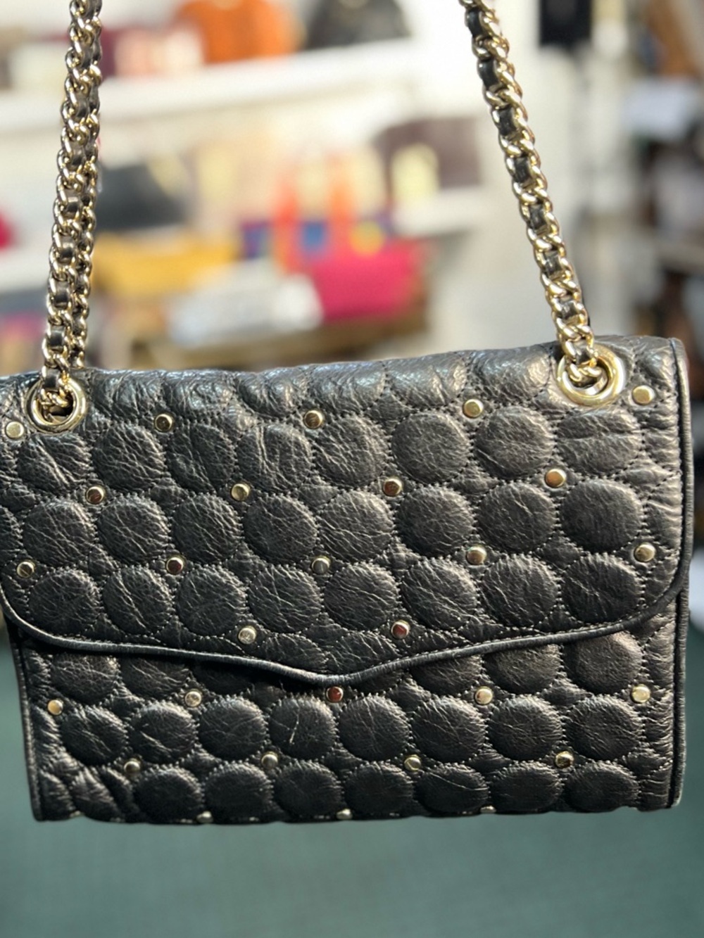 R.M STUDDED BAG